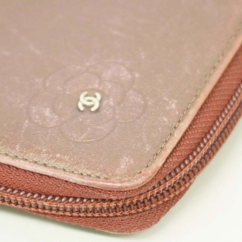 CHANEL Authentic Red Leather Wallet - Picture 8 of 10